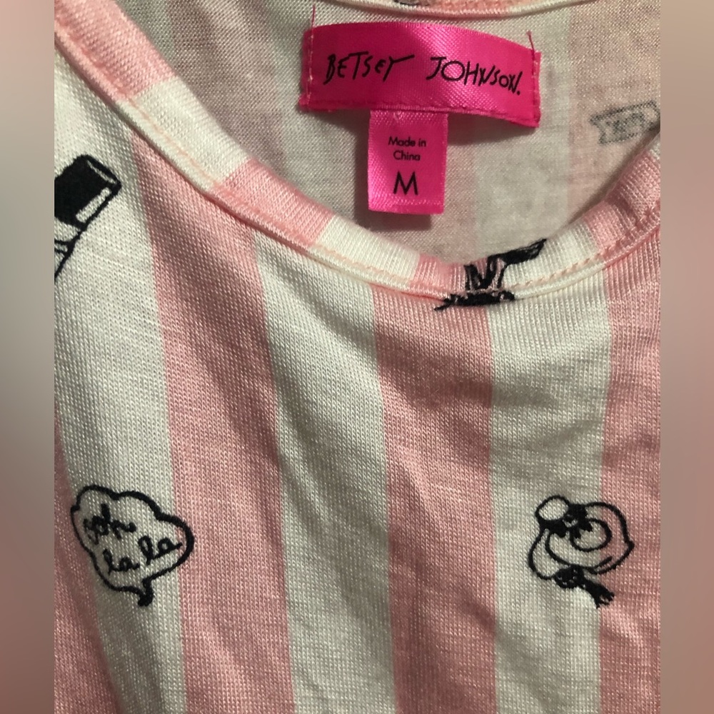 NWT Betsey Johnson Sleepwear Set in Medium - Picture 3 of 8